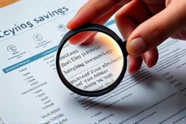 Magnifying financial document to find tax savings