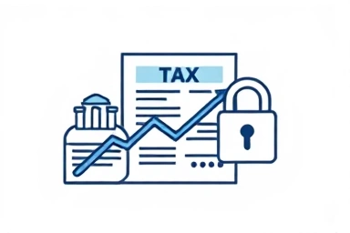 Digital assets and tax compliance with security lock
