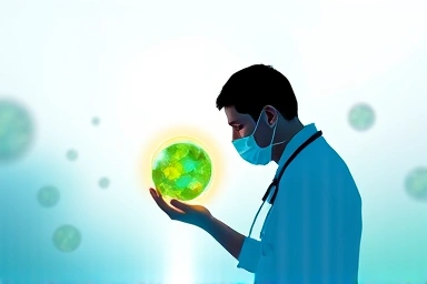 Symbolic image of early cancer detection and hope