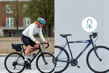 Risks of cycling: accident, theft