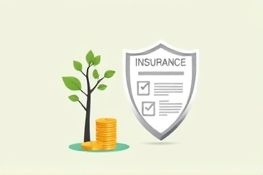 Financial security and savings through insurance