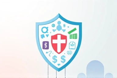 Symbolic shield of financial protection against illness