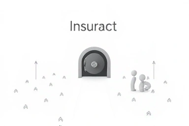 Clear path to secure vault symbolizing smart insurance planning.