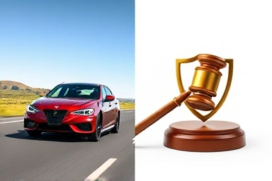 Car safety and legal protection, driver insurance benefits