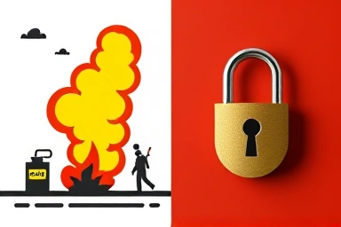 Symbolic representation of gas accident risk and insurance protection