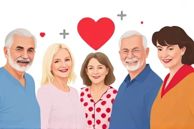 Healthy individuals gaining peace of mind with insurance.