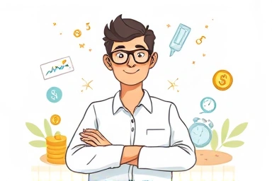 Retirement planning and financial peace of mind illustration