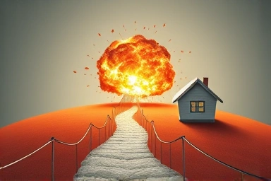 Metaphor for avoiding financial risk in home buying