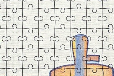 Puzzle pieces forming a complete health insurance coverage picture