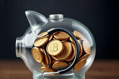 Financial security, health insurance, medical savings