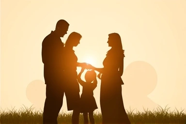 Symbolic representation of financial legacy and family security.