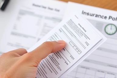 Medical documents and insurance policy for reimbursement
