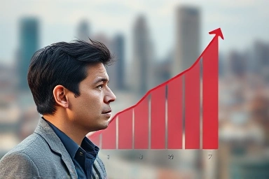 Worried person facing rising insurance costs