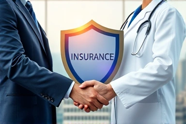 Professional liability insurance protecting doctors and lawyers.