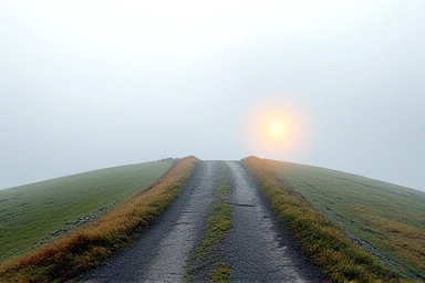Symbolic image of life choices and pension implications.