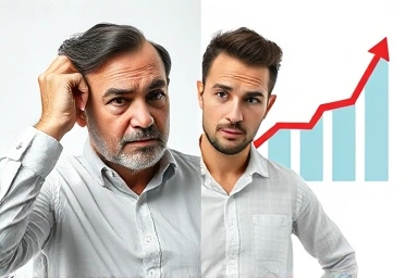 Financial stress transforming into clarity and confidence.