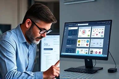 Human designer directing AI for effective design outsourcing.