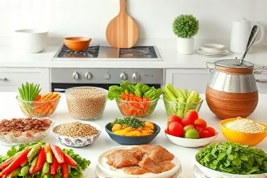 Healthy custom nutrition meals for health goals and disease management.