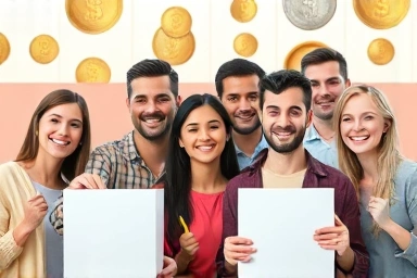 People earning money from election part-time jobs.