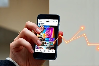User engaging with Instagram for income generation