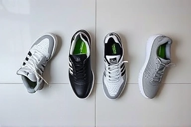 Collection of limited-edition sneakers, strategic investment concept