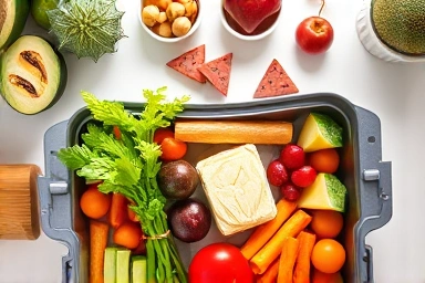 Healthy lunchbox, fresh ingredients, entrepreneurial success, food business