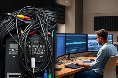 Contrast of failed vs. successful music outsourcing process.