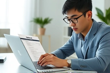 Professional resume consulting session, highlighting strengths and improvements.