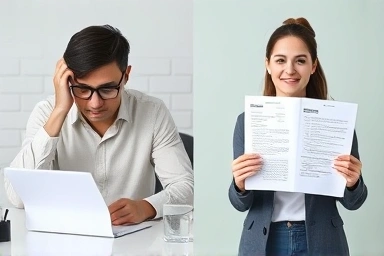 From resume stress to confident success with expert guidance.