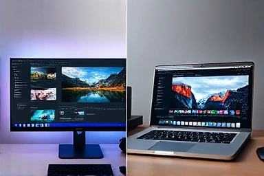 Windows PC and MacBook Pro for video editing comparison