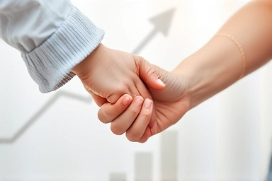 Symbolic image of parental support and expanded childcare benefits.