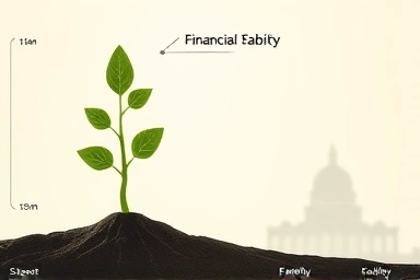 Symbolic image of family growth and financial support.