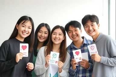 건강생활실천지원금 혜택 받는 청년들