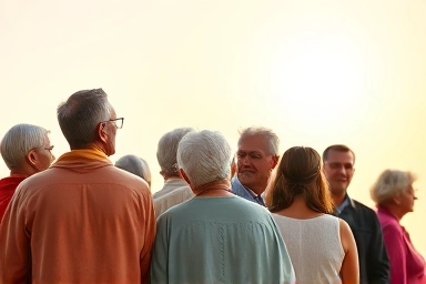 Vulnerable groups, hope, community support, brighter future, warmth