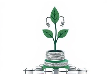 Financial growth and housing security symbols