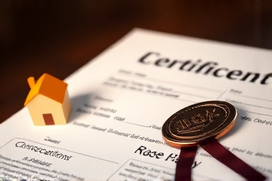 Official seal on lease agreement, symbolizing legal validity.