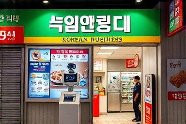 Modern small business with smart technology