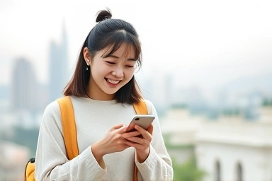 경기도 청년 면접수당 받고 기뻐하는 청년