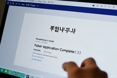 채용 사이트 지원 완료 화면 캡처