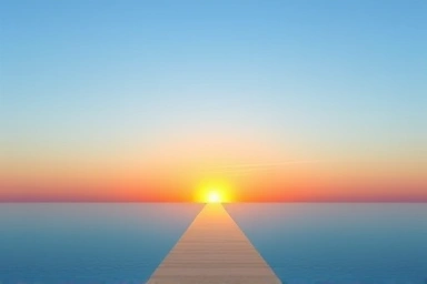 Symbol of new beginnings and hope after unemployment.