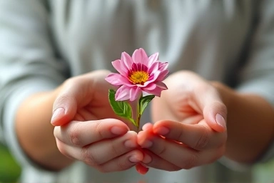 Symbol of mental recovery and growth after hardship.