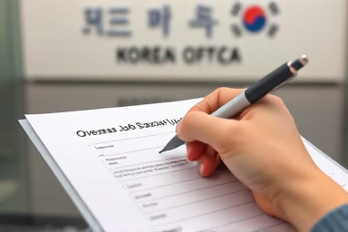 해외 구직 활동 계획서 작성