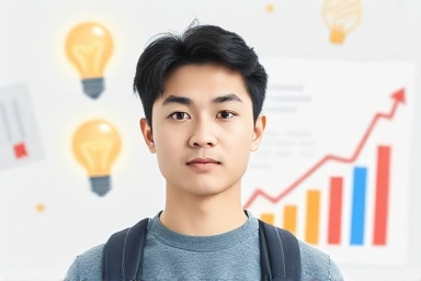 Young person achieving career growth through certification