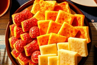 명절 모둠전 상차림