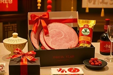 고급스러운 델루소 수제 햄 선물세트