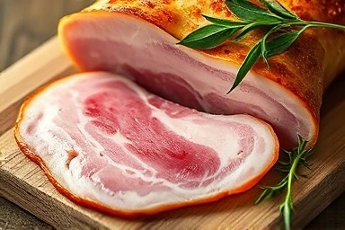 델루소 수제 햄 단면