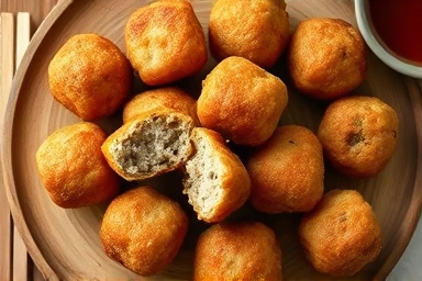 겉바속촉 동그랑땡 요리