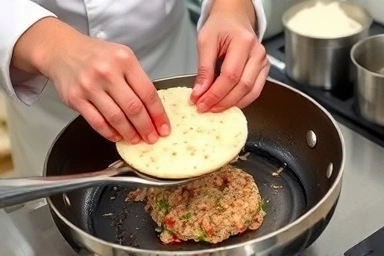 동그랑땡 반죽 만들기