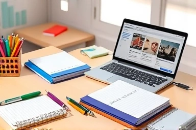 중학생 책상 준비물, 학습 용품, 학업 준비