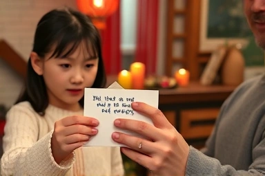 설날 부모님께 드리는 용돈 봉투